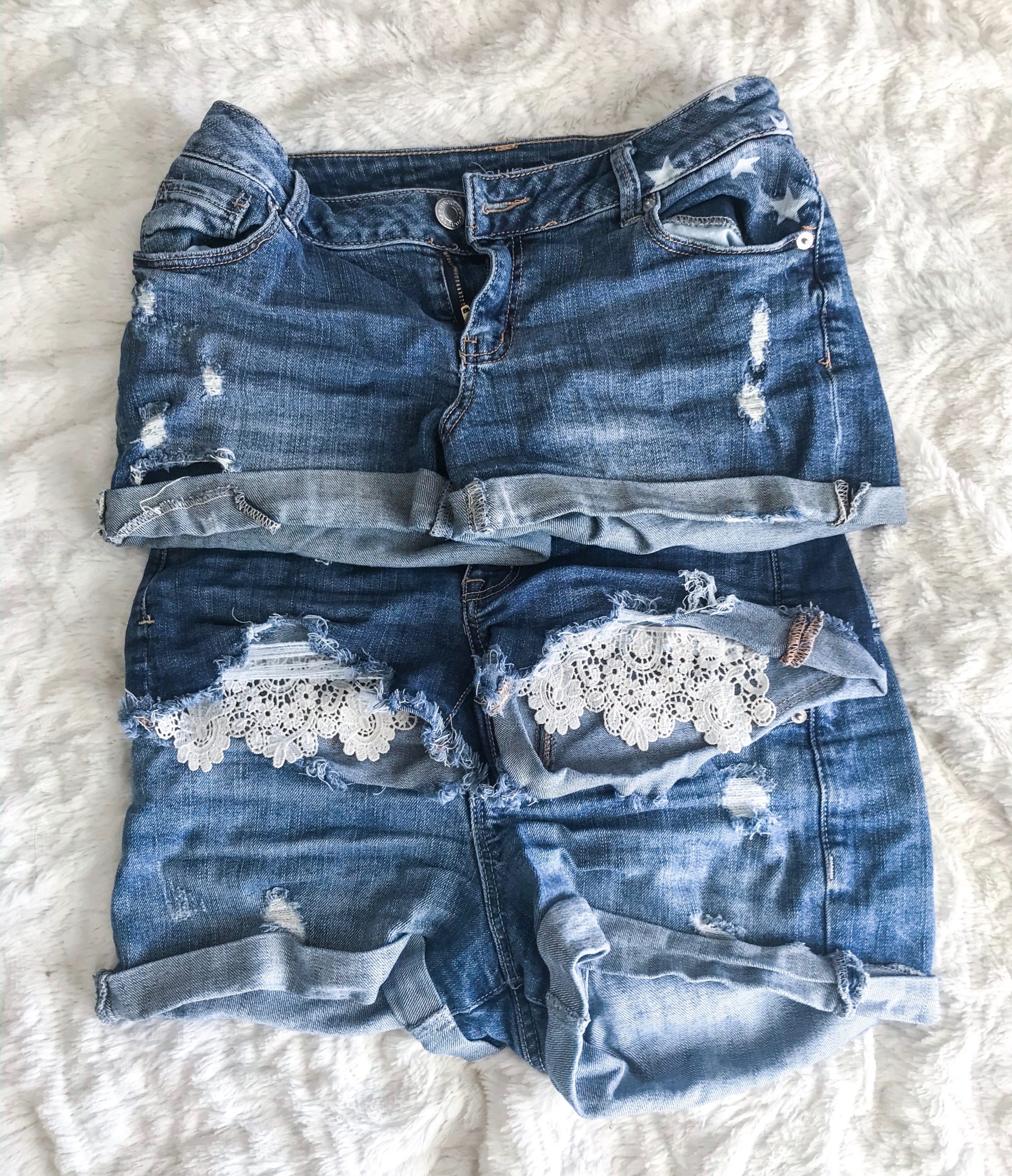 3 Ways to Style Jean Shorts - Bethany Schaaf Blog