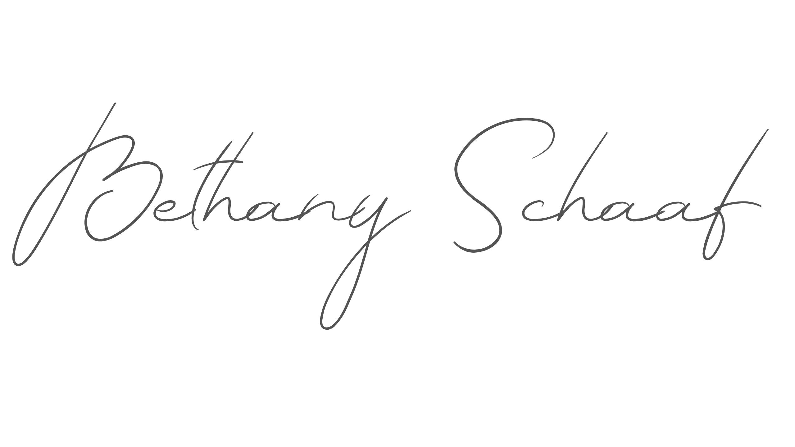 Bethany Schaaf Blog